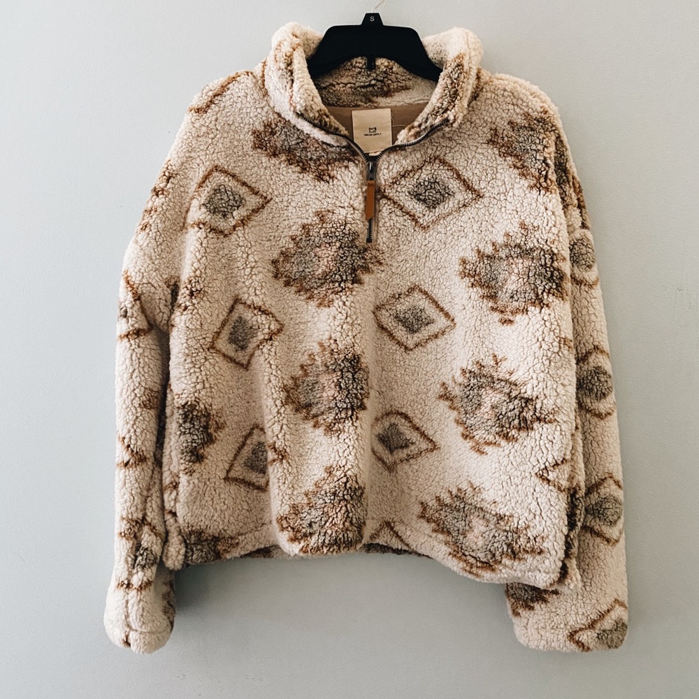 sherpa half zip